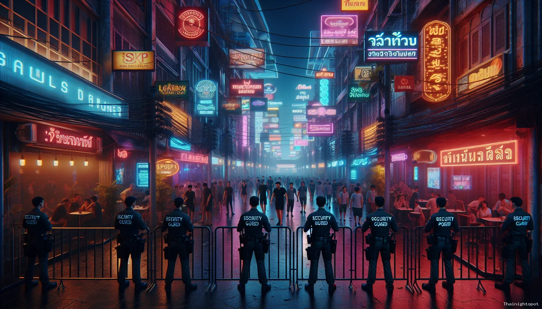 Pattaya Cracks Down on Security Guards After Tourist Violence