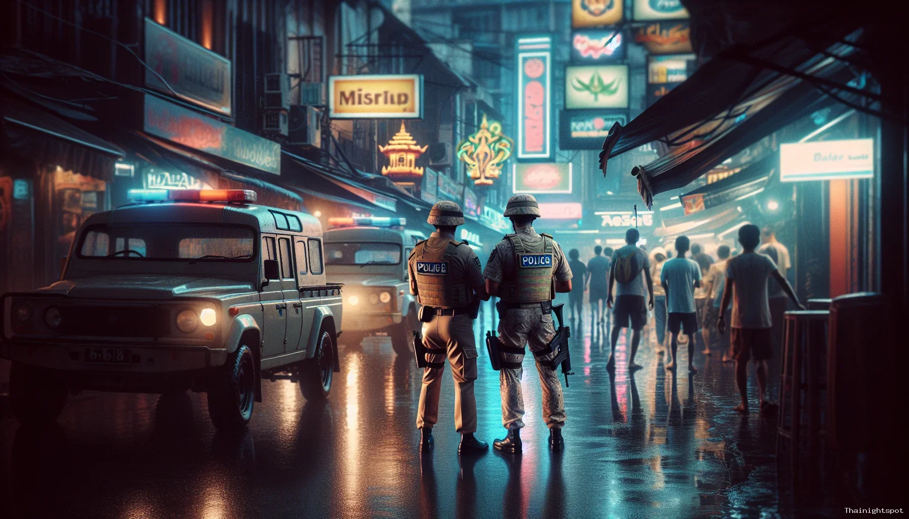 Songkran Weekend Brings Water, Warnings and Police Raids